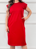 Vestido Midi Feminino em Algodão Confortável