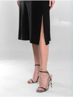 Vestido Midi Regata com Ajuste nas Costas Feminino