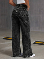 Calça Jeans Feminina Cintura Alta Corte Reto Elegante