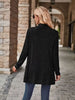 Cardigan Feminino Alongado com Bolsos Frontais