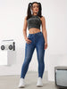 Calça Jeans Skinny Feminina Cintura Alta Alta Elasticidade
