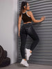 Calça Jeans Skinny Feminina Cintura Alta Alta Elasticidade