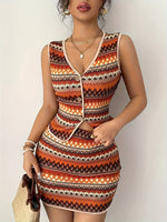 Conjunto Feminino 2 Peças Estampado Boho com Saia Justa