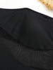 Body Feminino Vazado com Recortes Geométricos