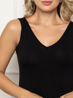Vestido Midi Regata em Malha Confortável Feminino
