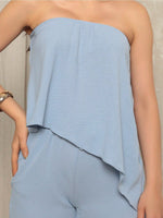Conjunto Shorts e Blusa Cropped Tomara que Caia NV183